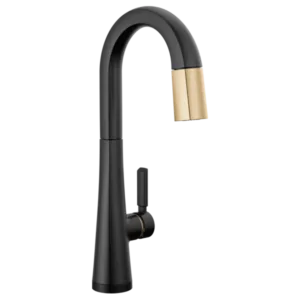 Delta Matte Black / Champagne Bronze Monrovia® Pull-Down Prep