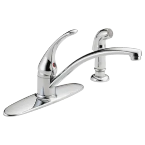 Delta Polished Chrome Foundations® Deck-Mount