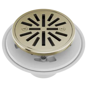 Delta Polished Nickel Other Shower Drain