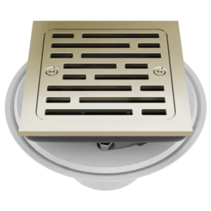 Delta Polished Nickel Other Shower Drain