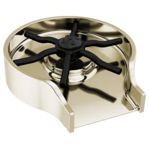 Delta Polished Nickel Other Glass Rinser