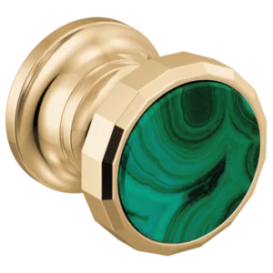 Brizo Polished Gold / Malachite Beauclere™ Handle Kit