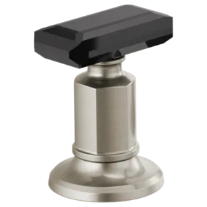 Brizo Luxe Nickel / Black Crystal Invari® Handle Kit