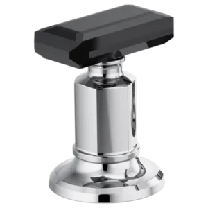 Brizo Polished Polished Chrome / Black Crystal Invari® Handle Kit
