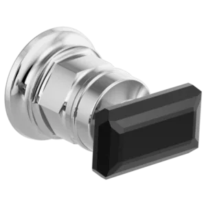 Brizo Polished Polished Chrome / Black Crystal Invari® Handle Kit