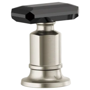 Brizo Luxe Nickel / Black Crystal Invari® Handle Kit