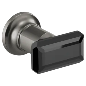 Brizo Luxe Steel / Black Crystal Invari® Handle Kit