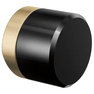 Brizo Luxe Gold / Black Crystal Odin Handle Kit