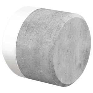 Brizo Matte White / Concrete Odin® Handle Kit