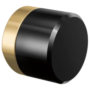 Brizo Polished Gold / Black Crystal Odin® Handle Kit