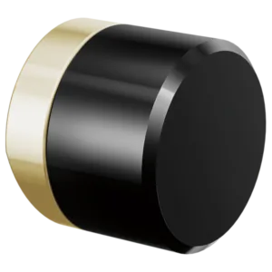 Brizo Polished Nickel / Black Crystal Odin® Handle Kit