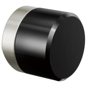 Brizo Stainless Steel / Black Crystal Odin® Handle Kit