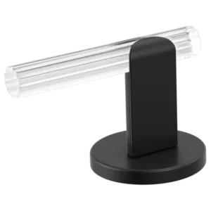 Brizo Matte Black / Clear Roccesco™ Handle Kit