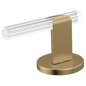 Brizo Luxe Gold / Clear Acrylic Roccesco Handle Kit