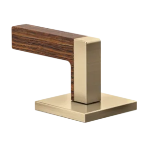 Brizo Luxe Gold / Wood Frank Lloyd Wright Handle Kit