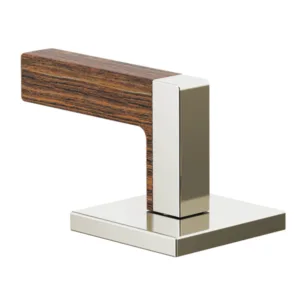 Brizo Polished Nickel Wood Frank Lloyd Wright® Handle Kit