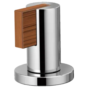 Brizo Polished Polished Chrome / Teak Wood Litze® Handle Kit