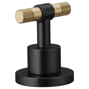 Brizo Matte Black/Luxe Gold Litze Handle Kit