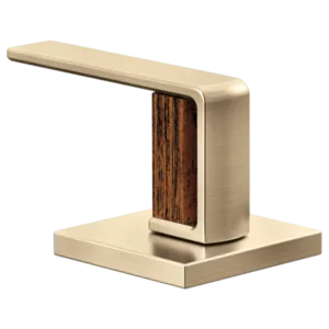 Brizo Luxe Gold / Wood Frank Lloyd Wright Handle Kit