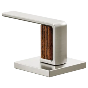 Brizo Luxe Nickel / Teak Wood Frank Lloyd Wright® Handle Kit