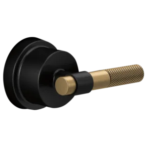 Brizo Matte Black/Luxe Gold Litze Handle Kit