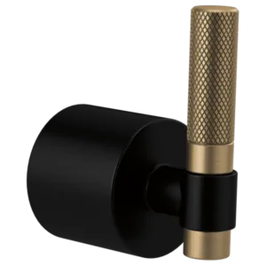 Brizo Matte Black/Luxe Gold Litze Handle Kit