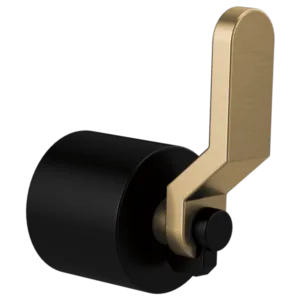 Brizo Matte Black/Luxe Gold Litze Handle Kit