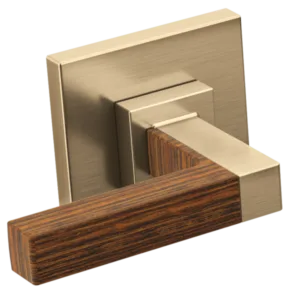 Brizo Luxe Gold / Wood Frank Lloyd Wright Handle Kit
