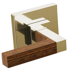 Brizo Polished Nickel Wood Frank Lloyd Wright® Handle Kit