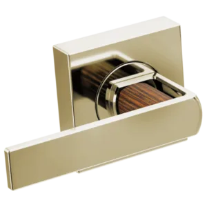 Brizo Polished Nickel / Wood Frank Lloyd Wright® Handle Kit