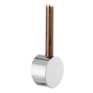 Brizo Polished Chrome / Wood Odin® Handle Kit