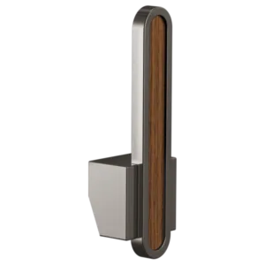 Brizo Brilliance Black Onyx / Wood Frank Lloyd Wright® Handle Kit