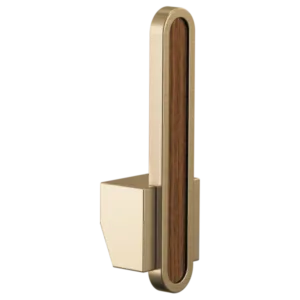 Brizo Luxe Gold / Wood Frank Lloyd Wright Handle Kit