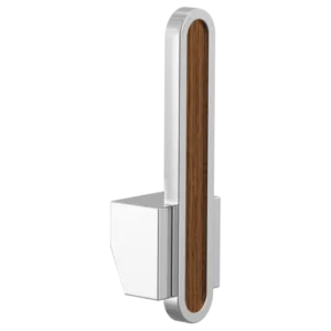Brizo Polished Polished Chrome / Teak Wood Frank Lloyd Wright® Handle Kit