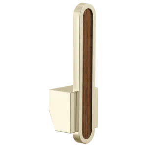 Brizo Polished Nickel / Wood Frank Lloyd Wright® Handle Kit