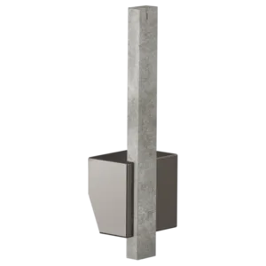 Brizo Brilliance Black Onyx / Concrete Frank Lloyd Wright® Handle Kit