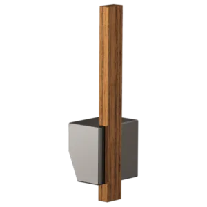 Brizo Brilliance Black Onyx / Wood Frank Lloyd Wright® Handle Kit