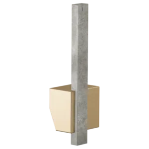 Brizo Luxe Gold / Concrete Frank Lloyd Wright Handle Kit