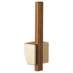 Brizo Luxe Gold / Wood Frank Lloyd Wright Handle Kit