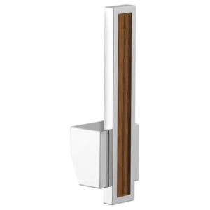 Brizo Polished Polished Chrome / Teak Wood Frank Lloyd Wright® Handle Kit