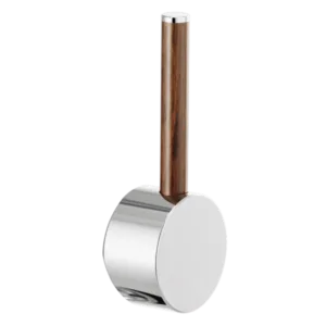 Brizo Polished Chrome / Wood Odin® Handle Kit