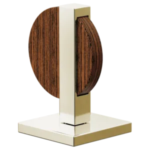 Brizo Polished Nickel / Wood Frank Lloyd Wright® Handle Kit