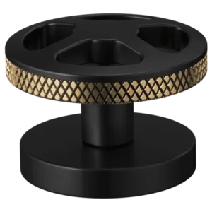 Brizo Matte Black/Luxe Gold Litze Handle Kit