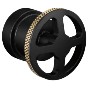 Brizo Matte Black/Luxe Gold Litze Handle Kit