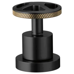 Brizo Matte Black/Luxe Gold Litze Handle Kit