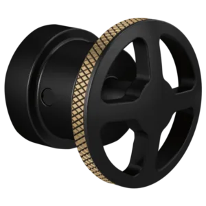 Brizo Matte Black/Luxe Gold Litze Handle Kit