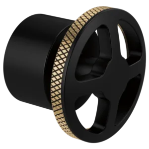 Brizo Matte Black/Luxe Gold Litze Handle Kit