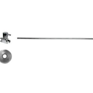 MT5122L-NL/PVDBB Toilet Supply Kit - Angle/Straight Valve