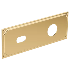 Brizo Polished Gold Invari® Cover Plate / Flange / Escutcheon