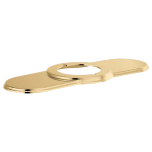 Brizo Polished Gold Invari® Cover Plate / Flange / Escutcheon